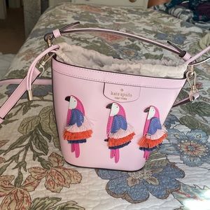 Kate Spade Flock Party Bucket Purse